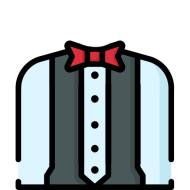 Waiter and Waitress Uniform